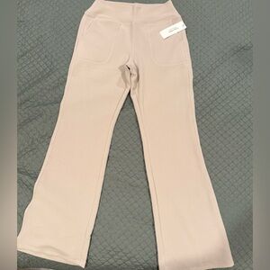 Calvin Klein Performance Beige Flared Pants